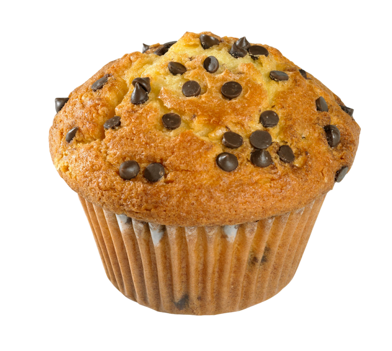 Chocolate Chip Yogurt Muffin