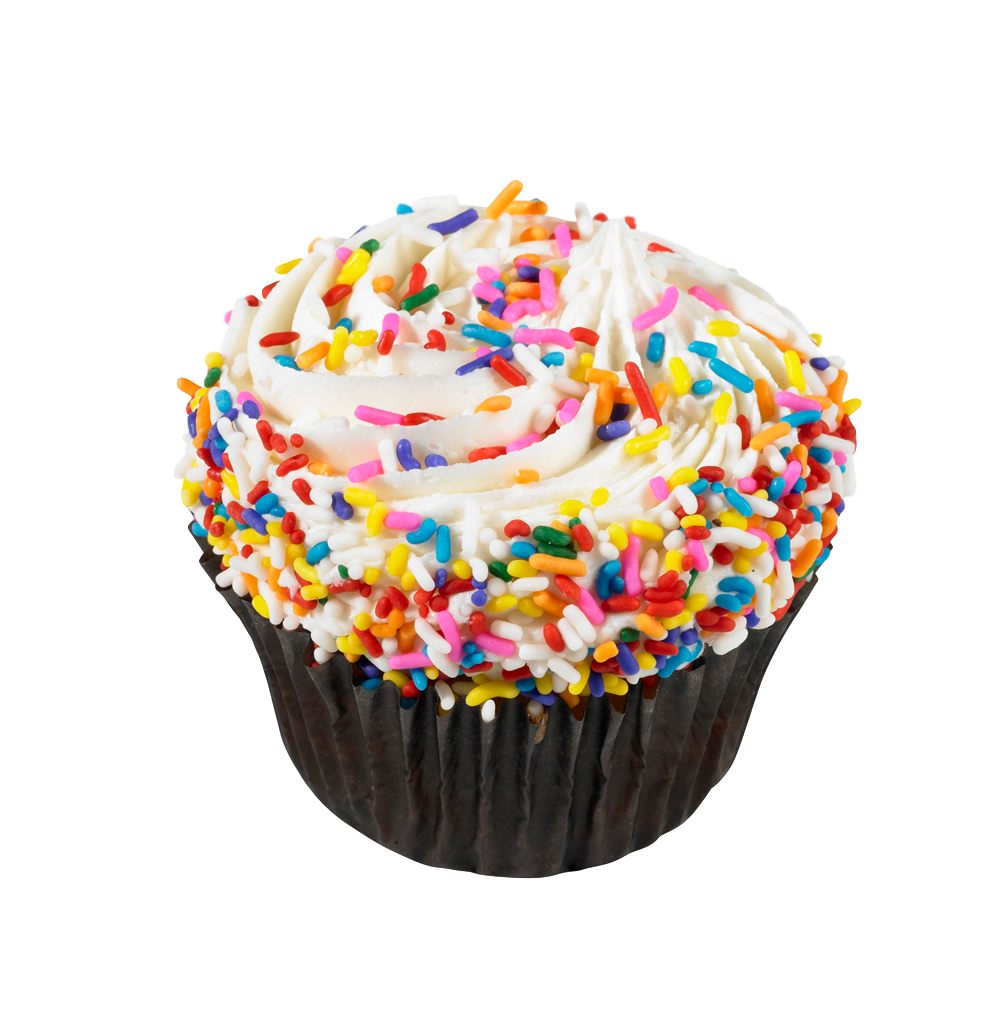 vanilla-sprinkle-cupcake