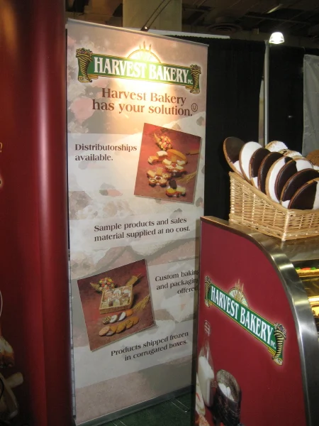 Harvest Bakery booth, second view