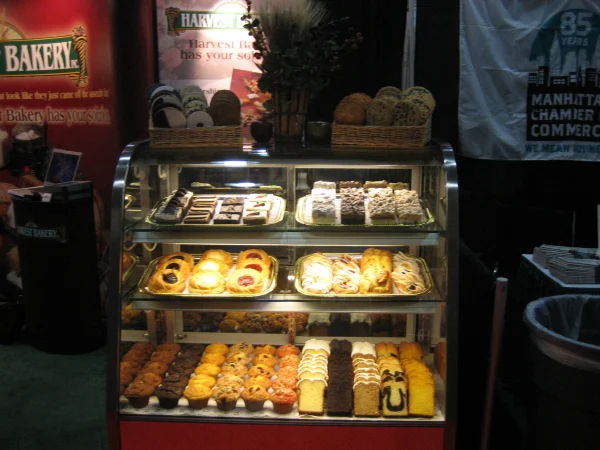 Harvest Bakery booth, third view