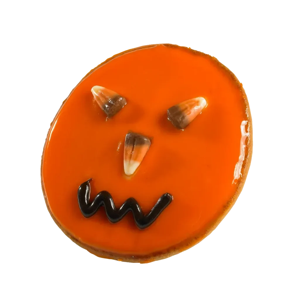 Pumpkin Face Cookie 4 oz (12cs)