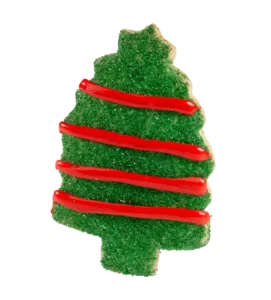 Christmas Tree Sugar Cookie 3.5 oz (12cs)